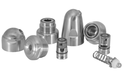 Click&Dry Lance Conversion Adaptor and Cap Series for spray dry lances